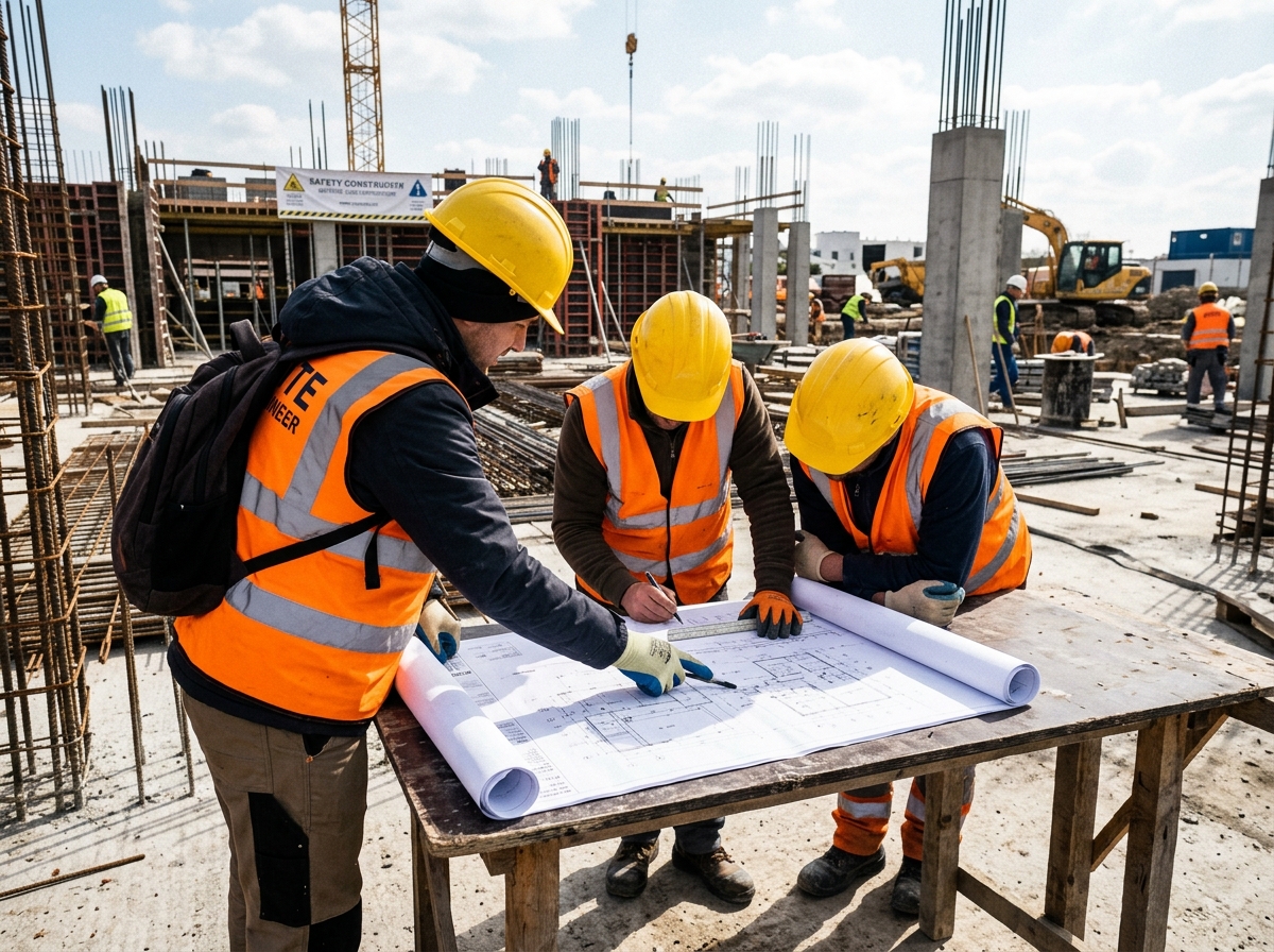 Ingenieros en campo